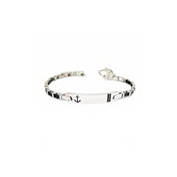 Bracciale Aragonesi Uomo Waves in Acciaio BR2003